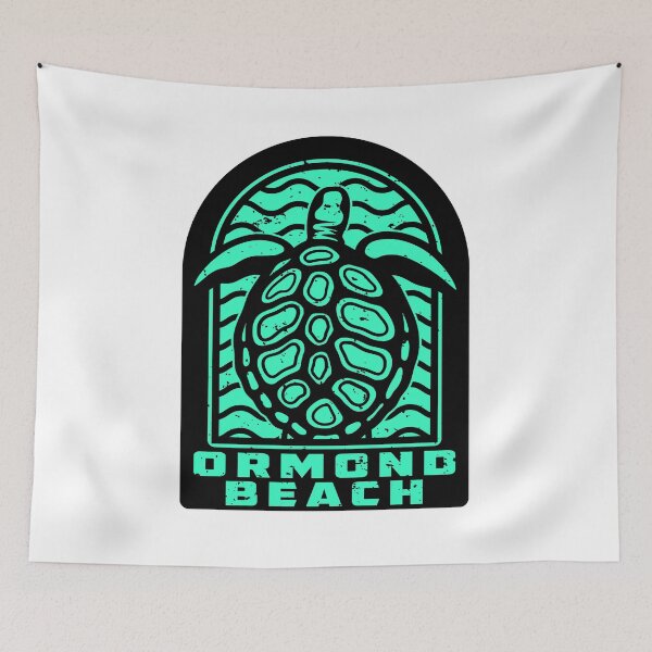 Item preview, Ormond Beach Florida Sea Turtle designed and sold by DESTINATIONS DECAL DOS.