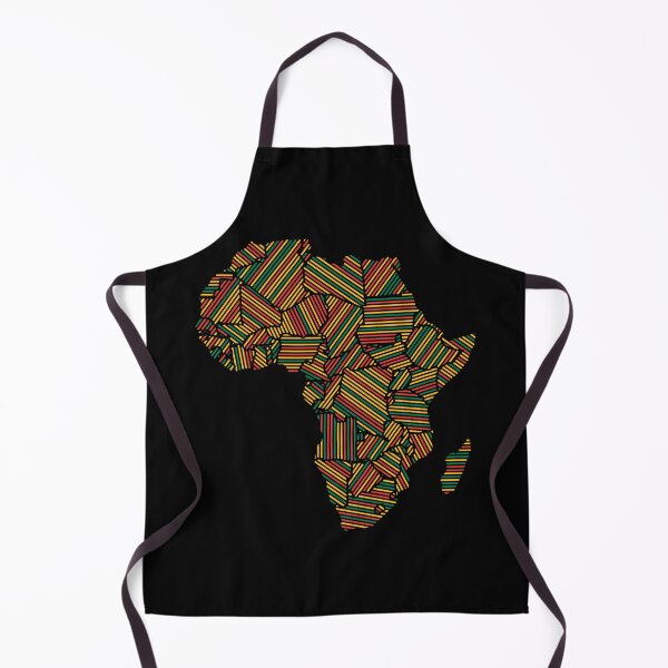 Item preview, Love Africa African Print Stick Pattern Map designed and sold by d247.