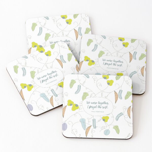 Item preview, We were together. I forget the rest. ― Walt Whitman designed and sold by StudioCitrine.