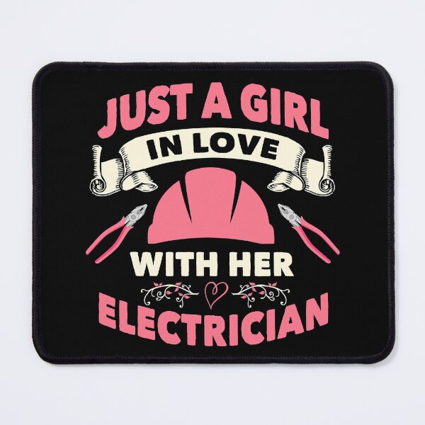 Item preview, Just A Girl In Love With Her Electrician, Electrician Wife Girlfirend designed and sold by SageTobias.