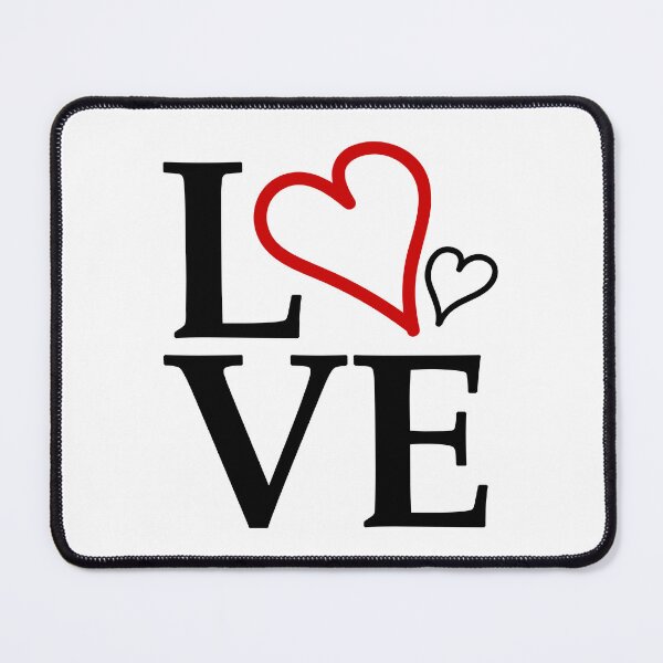 Item preview, Love typography with cute hearts designed and sold by pixxart.