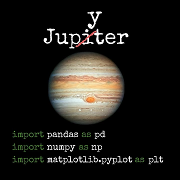 Artwork thumbnail, Data science; Python programming; numpy, pandas, matplotlib, jupyter by Hitokami