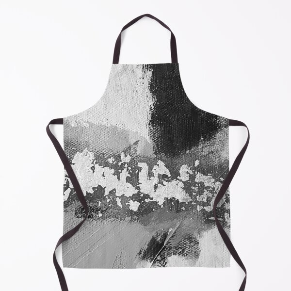 Item preview, Silver black and white gray lines abstract painting designed and sold by Marilena Strambu.