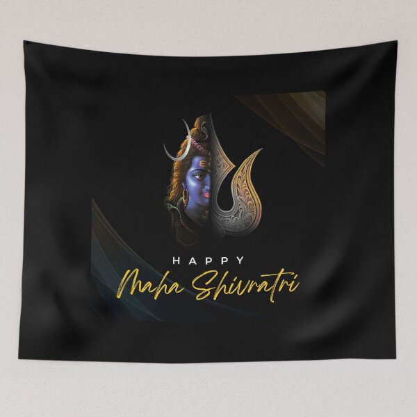 Item preview, HAPPY MAHA SHIVRATRI designed and sold by jayron88.