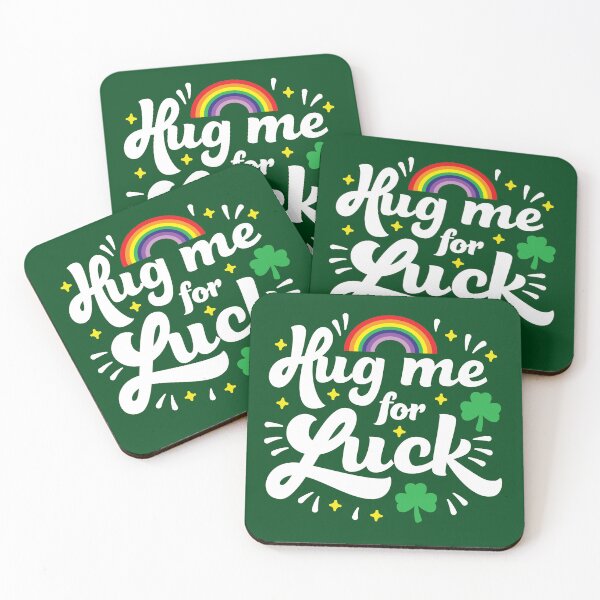 Item preview, Funny St Patricks Day - Hug Me For Luck designed and sold by NightGleam.