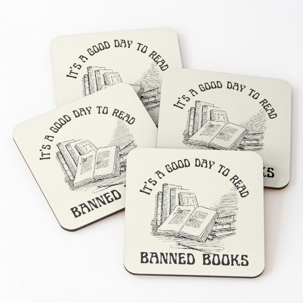 Item preview, It's A Good Day To Read Banned Books - Book Lovers designed and sold by Krysanthe.