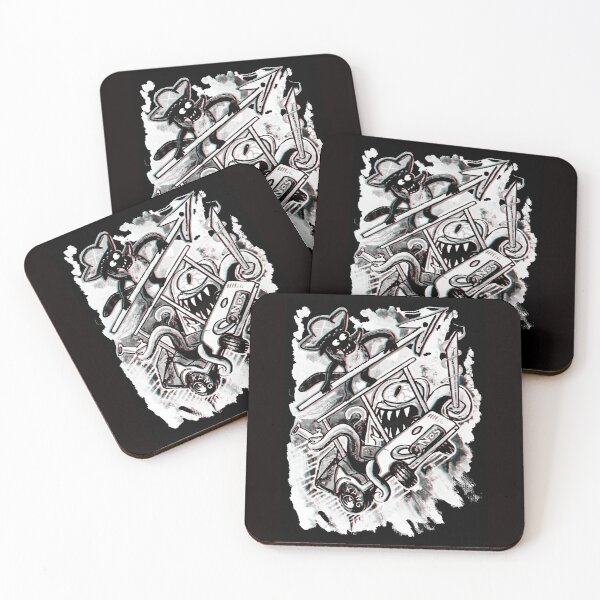 Item preview, black n white rigby and kang designed and sold by vallertine.