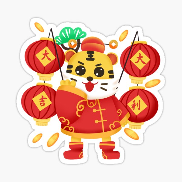 chinese-year-of-tiger-2022-sticker-for-sale-by-artzysea-redbubble