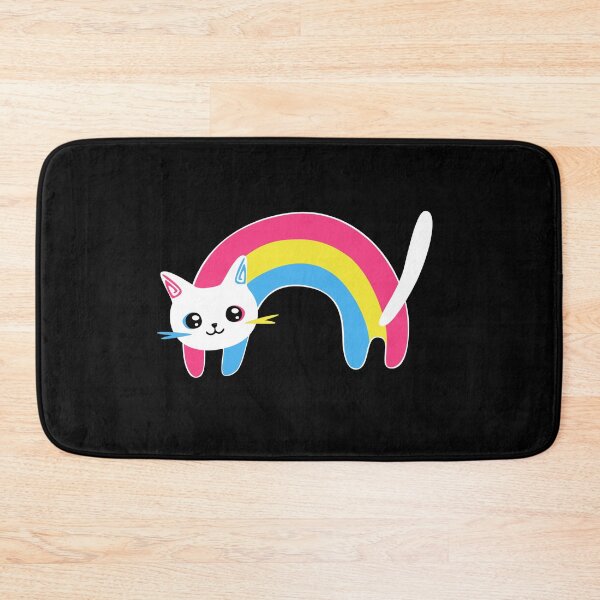 Item preview, Subtle Pansexual Cat. pansexual  cats. pansexual  kitty. pan cat designed and sold by tiredandbored.