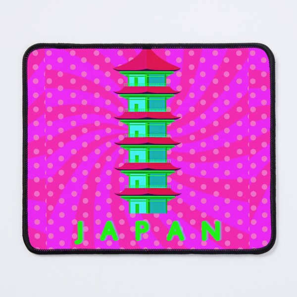 Item preview, Japan Hype Travel Pop Art - Vintage Poster Design - Retro Urban Architecture Original Art designed and sold by MrGiftee.