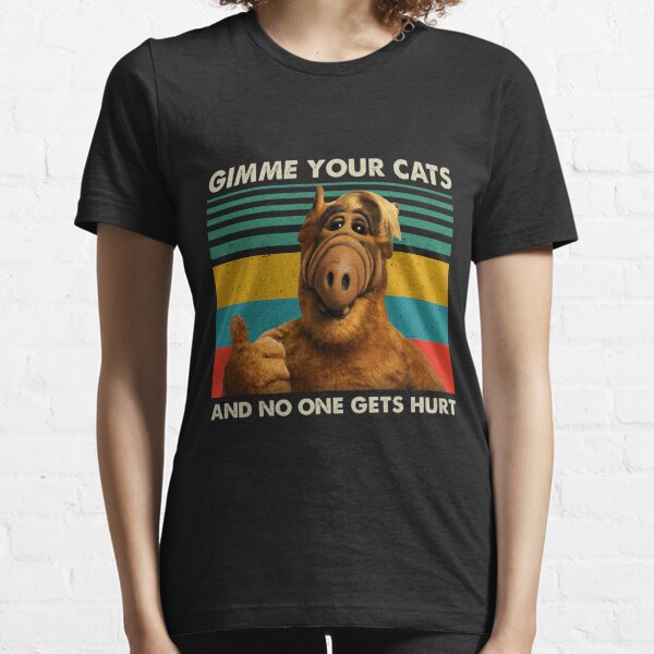 Retro Gimme Your Cats Lustiger Alf Essential T-Shirt