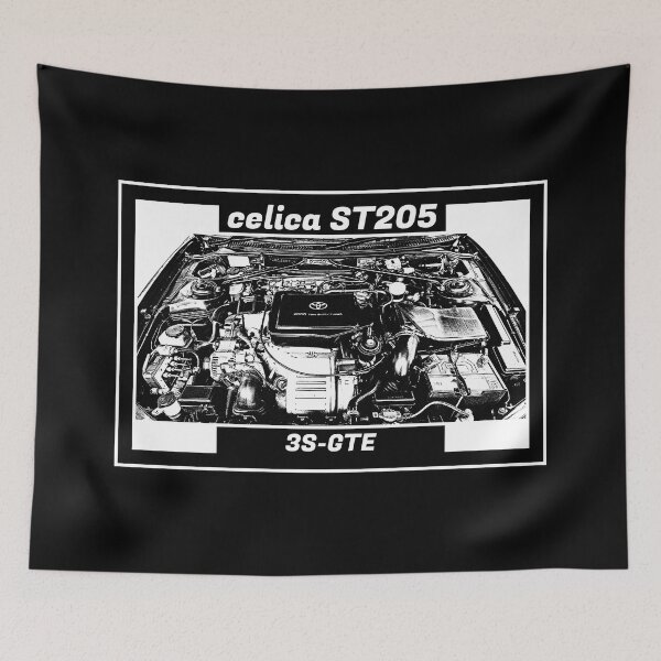Item preview, TOYOTA CELICA GT-FOUR ST205 ENGINE (Black Version) designed and sold by Cero81.