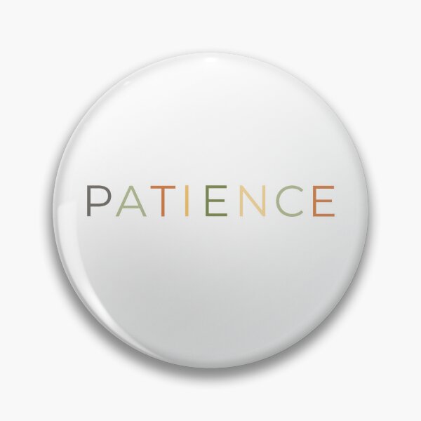 Item preview, Patience Quote Modern Colors designed and sold by Augustine98.