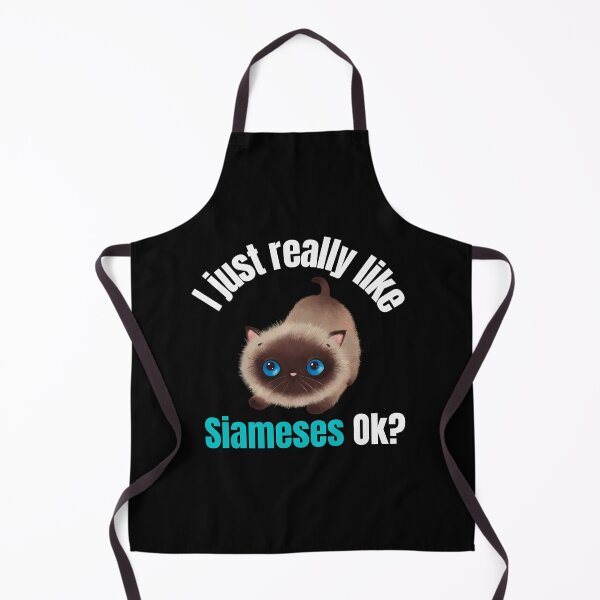 Item preview, I Just Really Like Siamese Cats, Ok? Siameses Lovers Humor designed and sold by Africrafts.