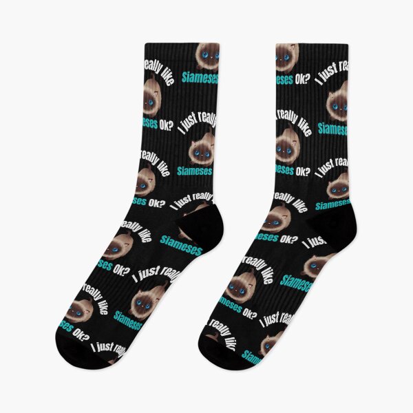 Item preview, I Just Really Like Siamese Cats, Ok? Siameses Lovers Humor designed and sold by Africrafts.