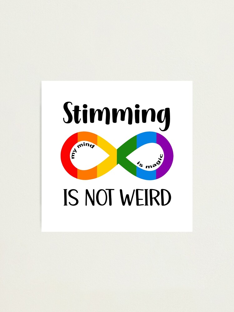 "Autism Stimming Hand Flapping Stim Sensory Processing" Photographic