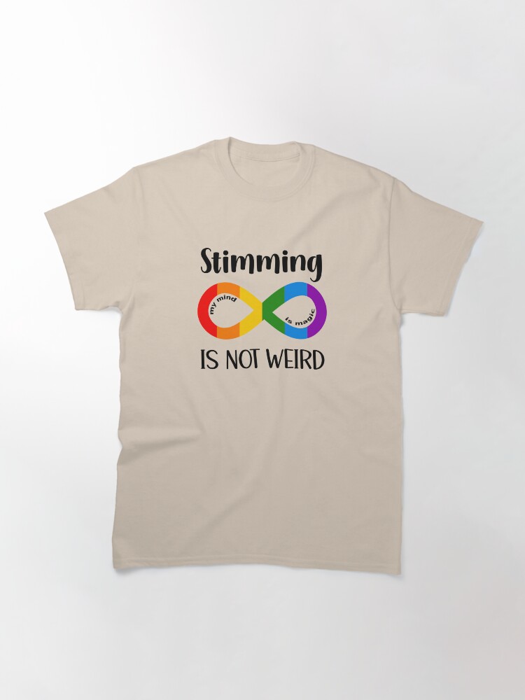 "Autism Stimming Hand Flapping Stim Sensory Processing" Classic TShirt for Sale by Nakikej