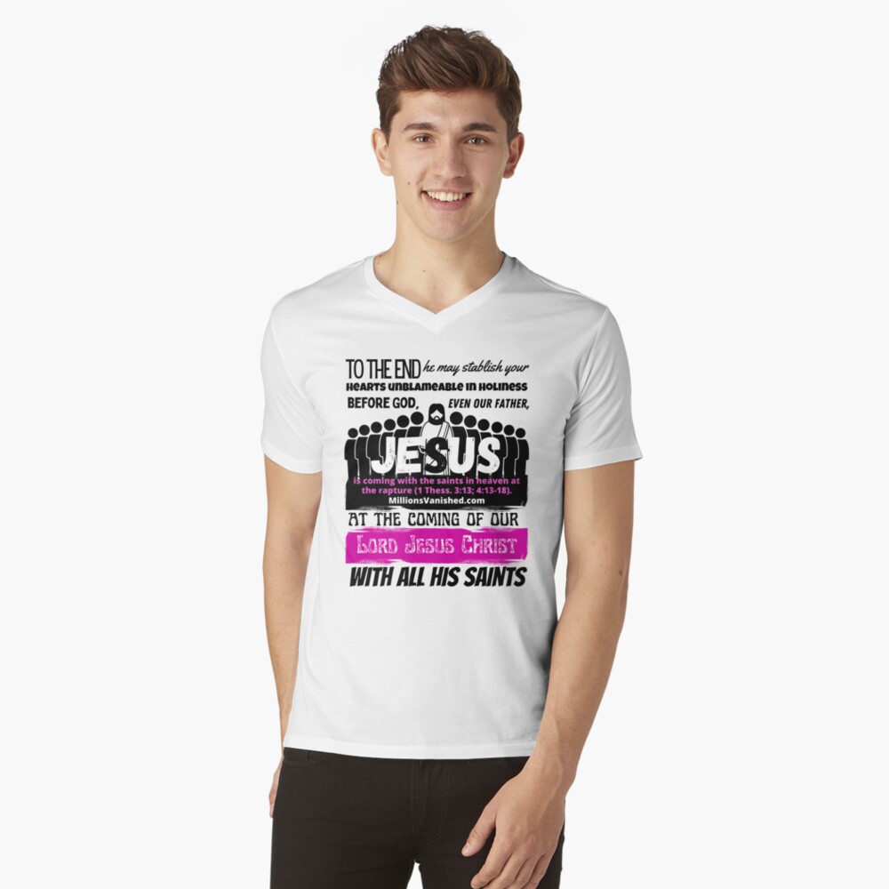 Item preview, V-Neck T-Shirt designed and sold by 1thes416.