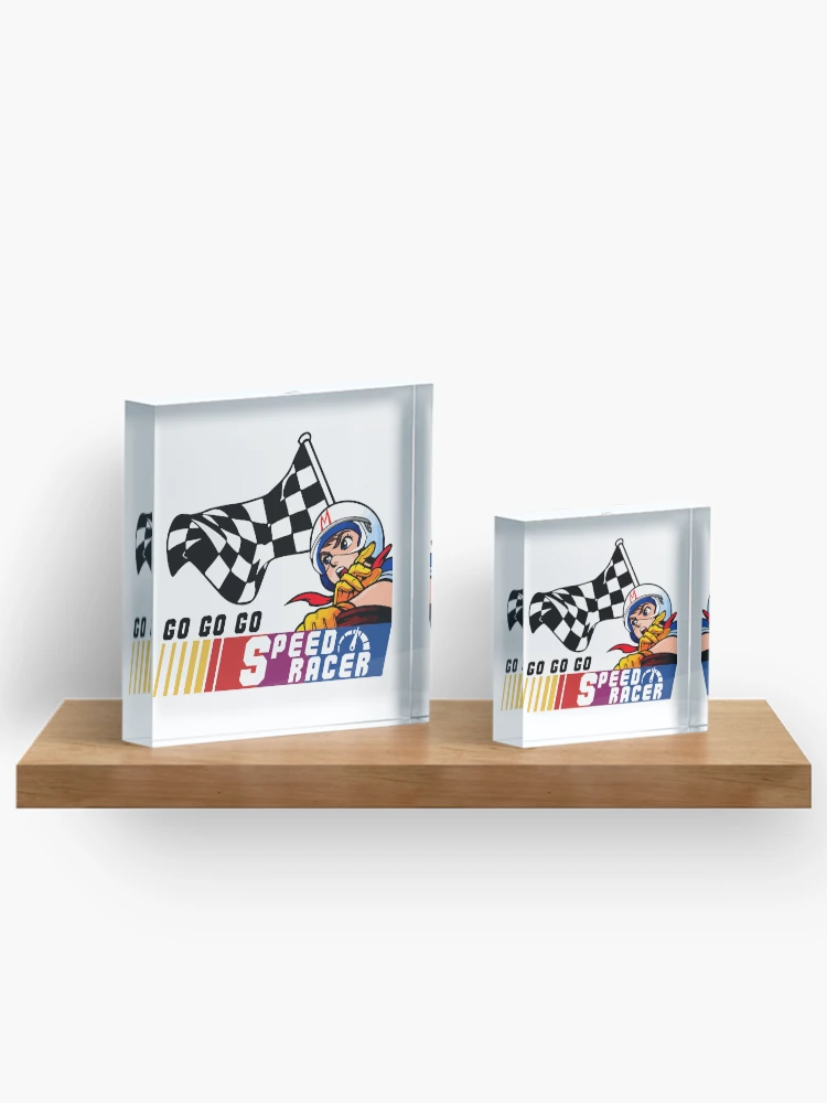 Thumbnail 3 of 5, Acrylic Block, Speed Racer designed and sold by Sakuga Drip.