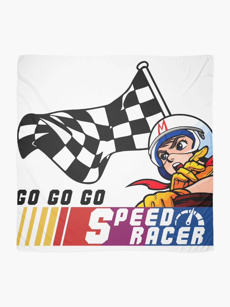 Thumbnail 2 of 3, Scarf, Speed Racer designed and sold by Sakuga Drip.