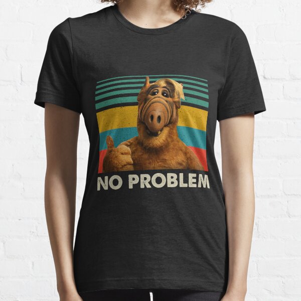 Rétro drôle Alf pas de problème T-shirt essentiel