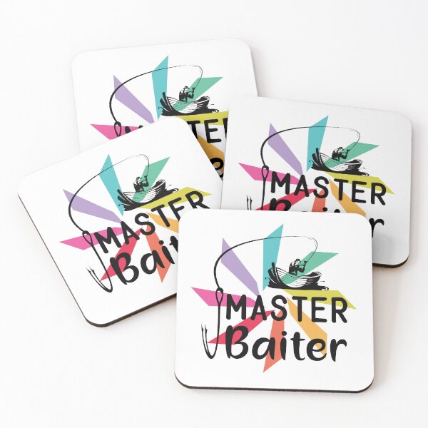 Item preview, Master Baiter Cool Fisherman Design designed and sold by LJ4EVER.
