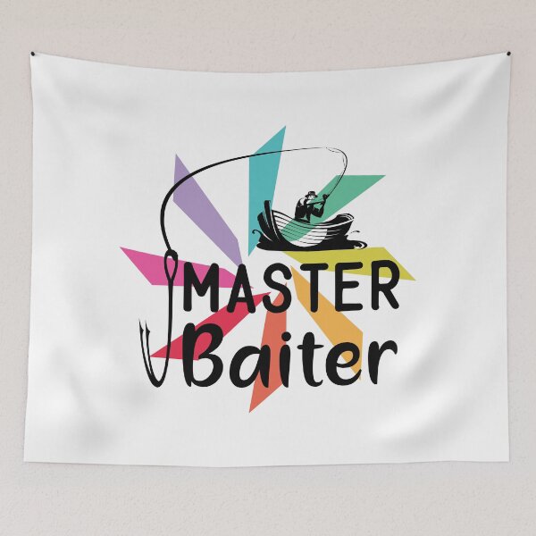 Item preview, Master Baiter Cool Fisherman Design designed and sold by LJ4EVER.
