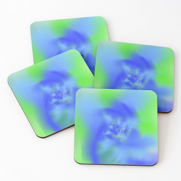Item preview, Blue and green pale flower designed and sold by Bigrow.