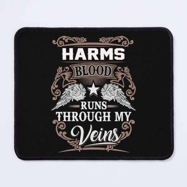 Item preview, Harms Name T Shirt - Harms Blood Runs Through My Veins  Gift Item Tee designed and sold by pourvasecandi.
