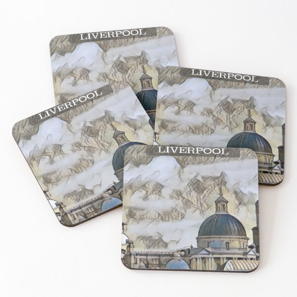 Item preview, "Liverpool One" art on video frame designed and sold by TeaMugPhrases.