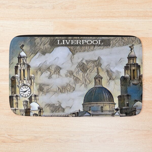Item preview, "Liverpool One" art on video frame designed and sold by TeaMugPhrases.