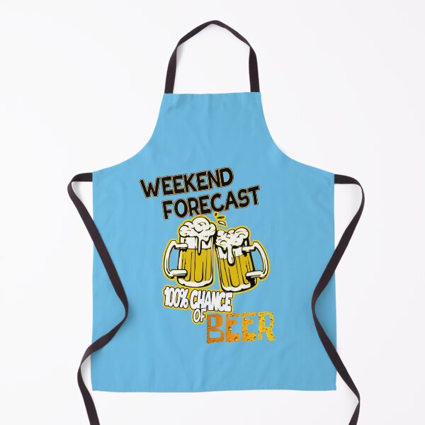 Item preview, Weekend Forecast - 100% Chance of BEER designed and sold by LordAudes.