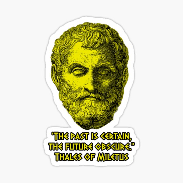 Thales of Miletus (624–548 BC) was a mathematician, astronomer and