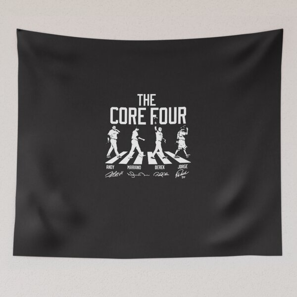 Item preview, Derek Jeter Core Four T-ShirtTHE CORE FOUR STREET CROSSWALK HALL OF FAME FUNNY SHIRT Classic T-Shirt designed and sold by OscarTepelman.