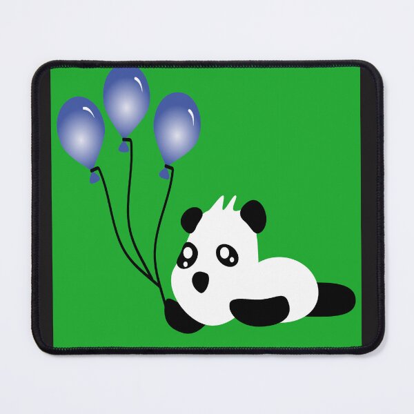 Item preview, Cute panda with balloons. designed and sold by RG786.