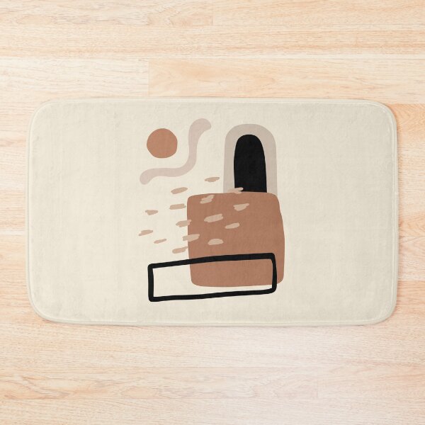 Item preview,  Minimal Modern  Abstract Shapes  Warm Tones  Design designed and sold by zedonee.