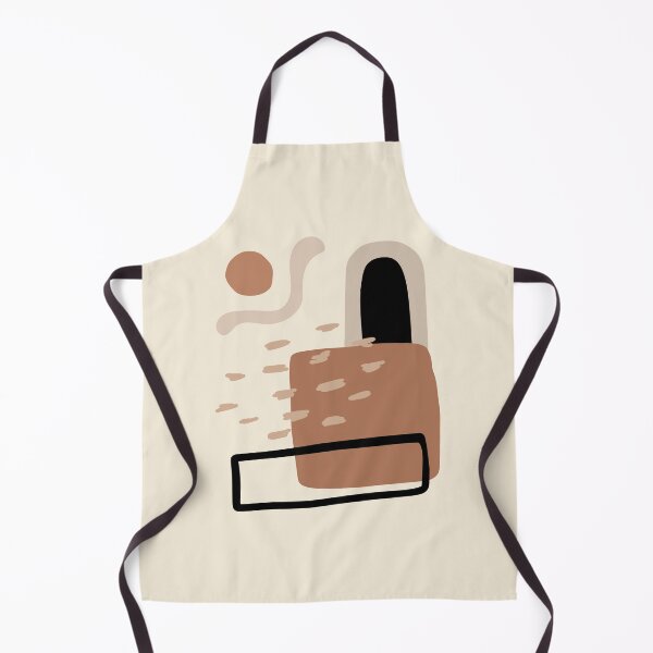 Item preview, Minimal Modern Abstract Shapes Warm Tones Design designed and sold by zedonee.