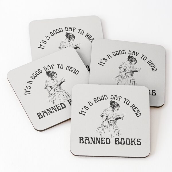Item preview, It's A Good Day To Read Banned Books - Book Lovers designed and sold by Krysanthe.