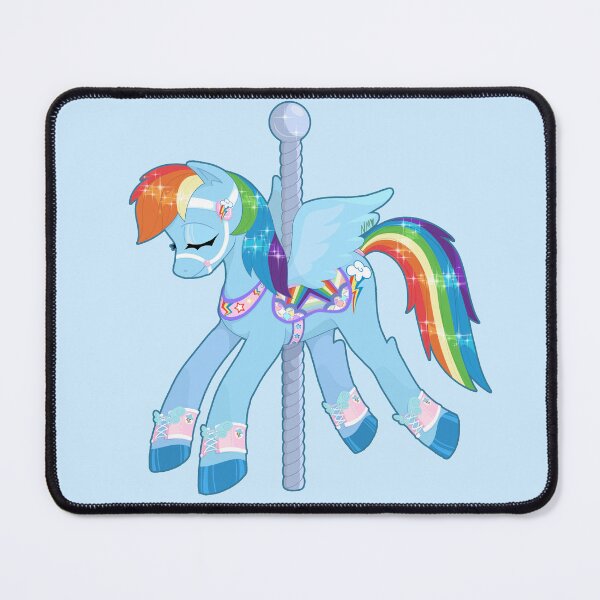 Item preview, Carousel Pony Rainbow Dash designed and sold by chickyoudontkno.