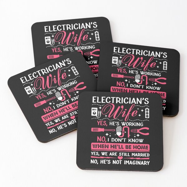 Item preview, Electricians Wife Funny Electrician Gift designed and sold by SageTobias.