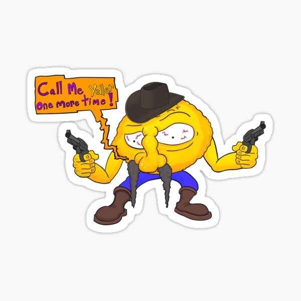 Lemon Gunslinger Sticker