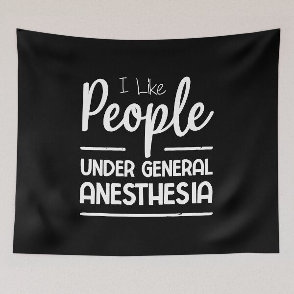Item preview, I Like People Under General Anesthesia Funny Anesthesiology Saying Gift designed and sold by BestComicss.