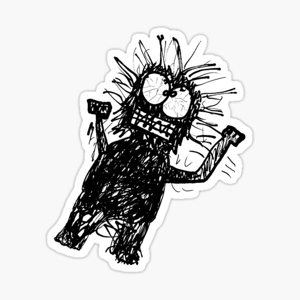Mad Mörkö (Goblin) Sticker