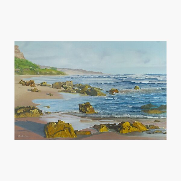 Item preview, Chalky Mount Beach #4 designed and sold by mikemcchleryart.
