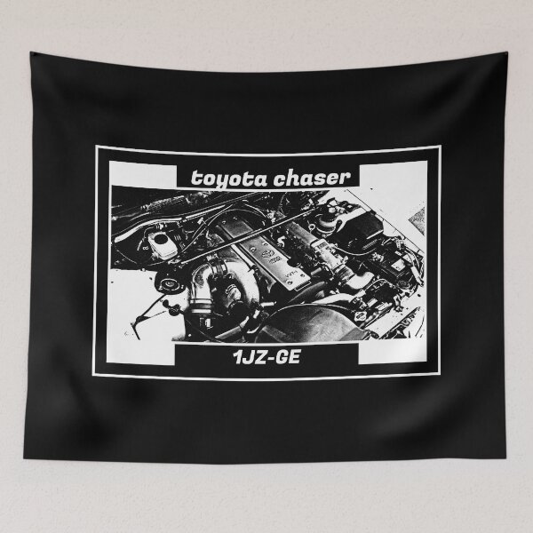 Item preview, TOYOTA CHASER JZX100 ENGINE (Black Version) designed and sold by Cero81.
