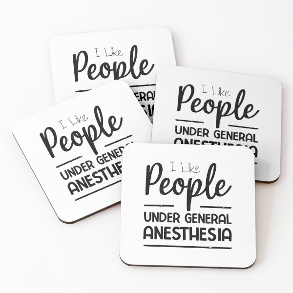 Item preview, I Like People Under General Anesthesia Funny Anesthesiology Saying Gift designed and sold by BestComicss.