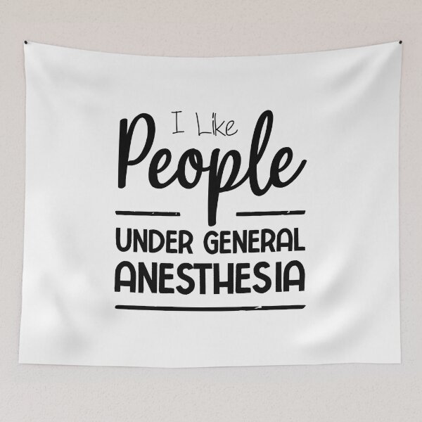 Item preview, I Like People Under General Anesthesia Funny Anesthesiology Saying Gift designed and sold by BestComicss.