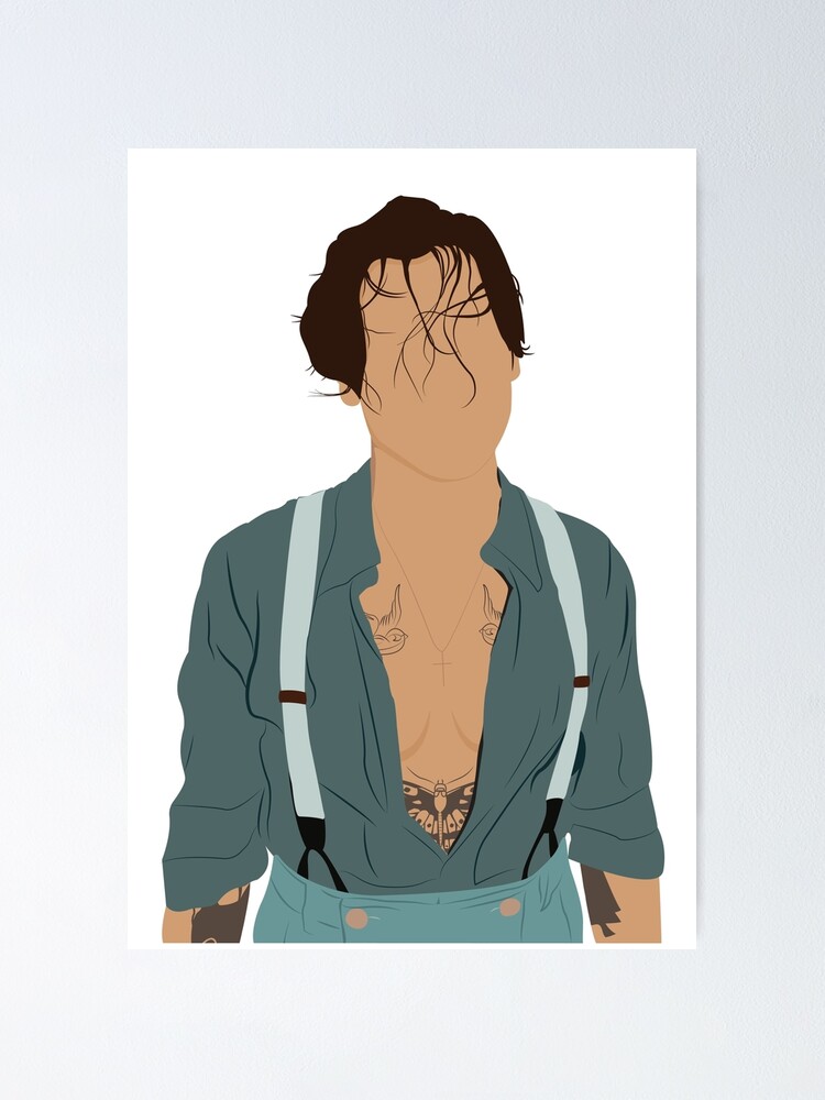 "Harry Styles Lights Up Sticker" Poster for Sale by artkristyy Redbubble