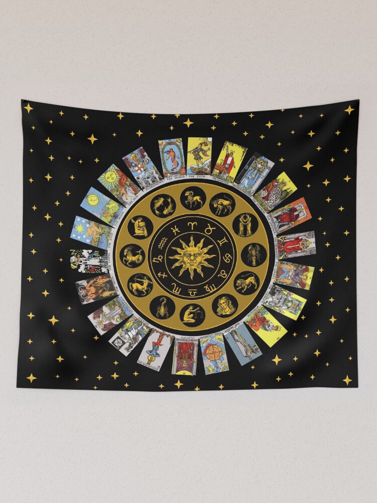 Astrology discount chart tapestry