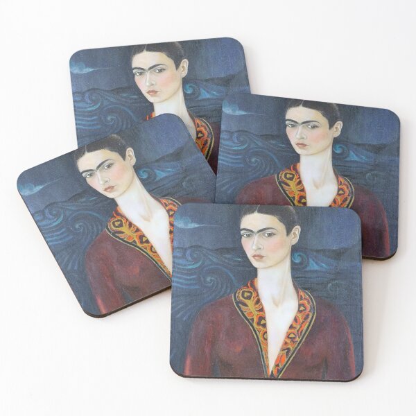 Item preview, Frida Kahlo - Self Portrait in Velvet Dress HD designed and sold by vintageemporium.
